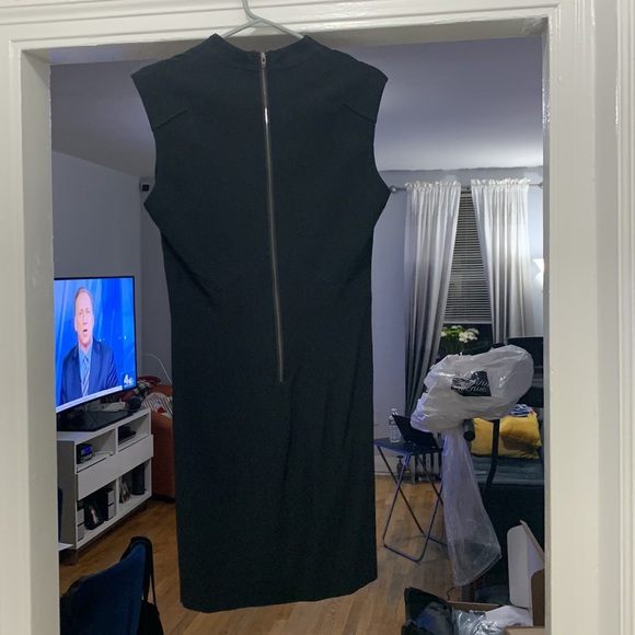 NWT Helmut Lang Black MIDI Dreas Size 8 - Picture 9 of 11
